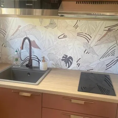 Ac With Balcony By Olidesi Lägenhet *